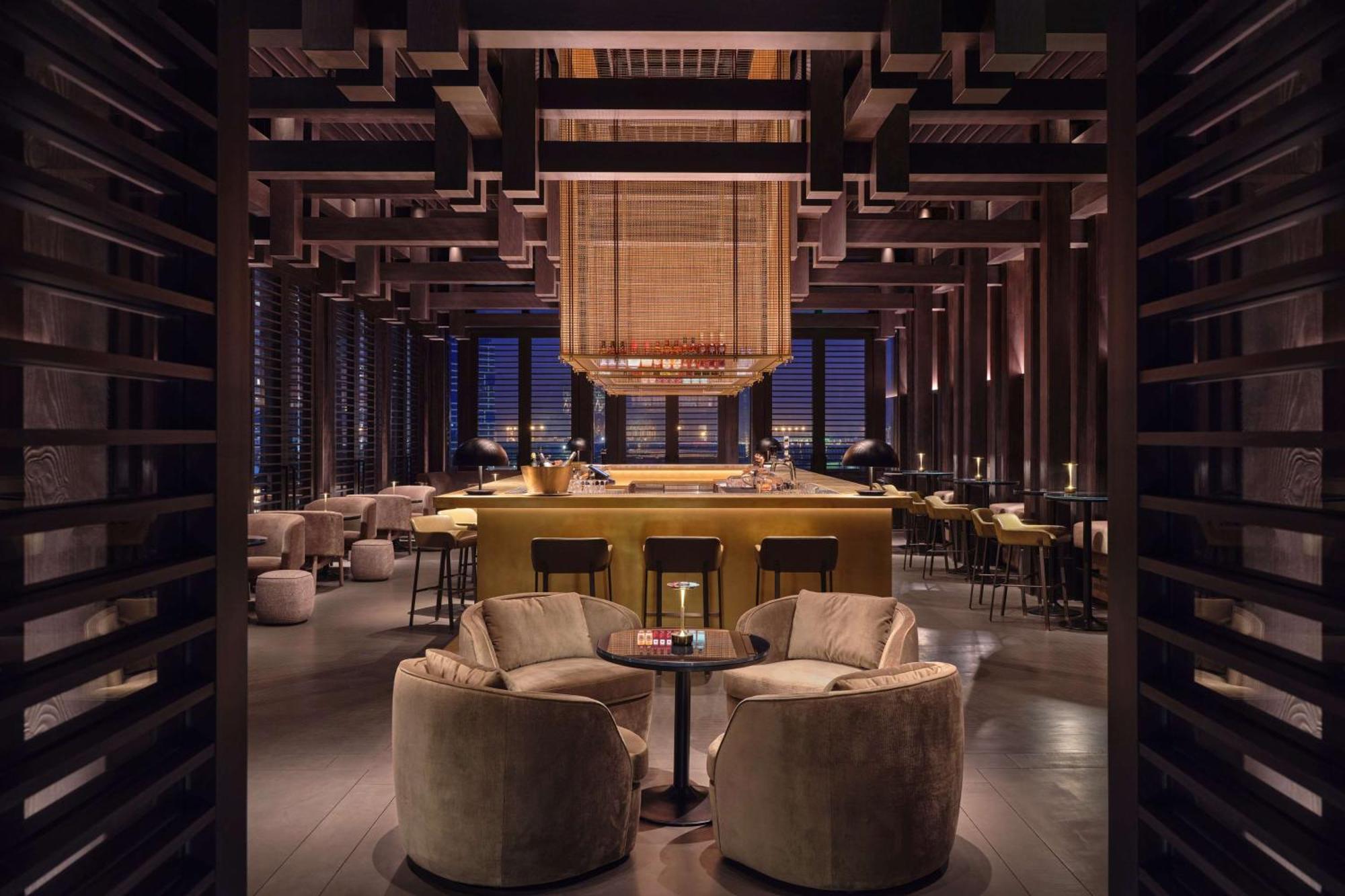 Conrad Shenzhen, The First Art Museum Hotel In Greater Bay Area With The Stunning Bay And Sunset View In The Hotel Terrace Extérieur photo
