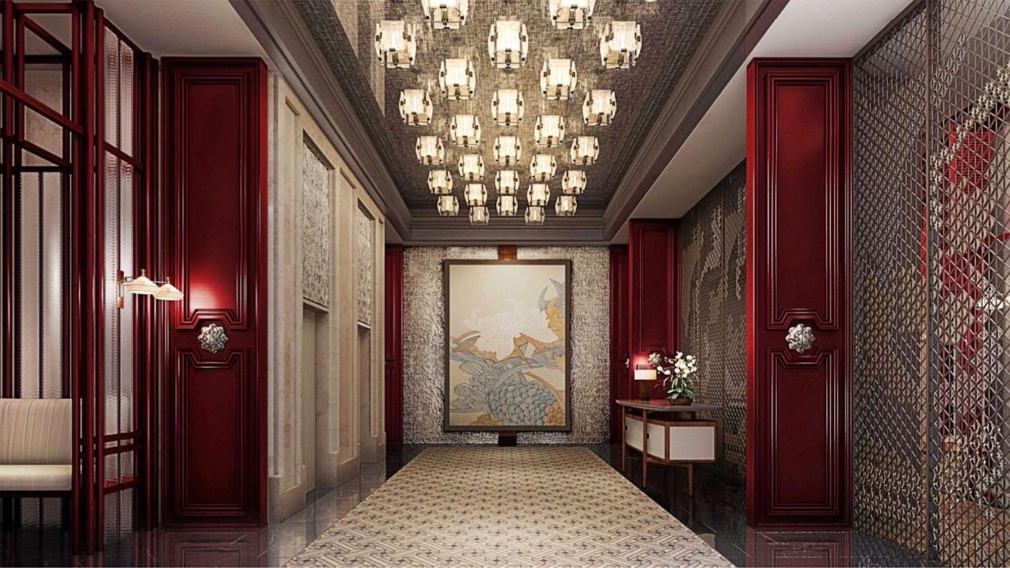 Conrad Shenzhen, The First Art Museum Hotel In Greater Bay Area With The Stunning Bay And Sunset View In The Hotel Terrace Extérieur photo