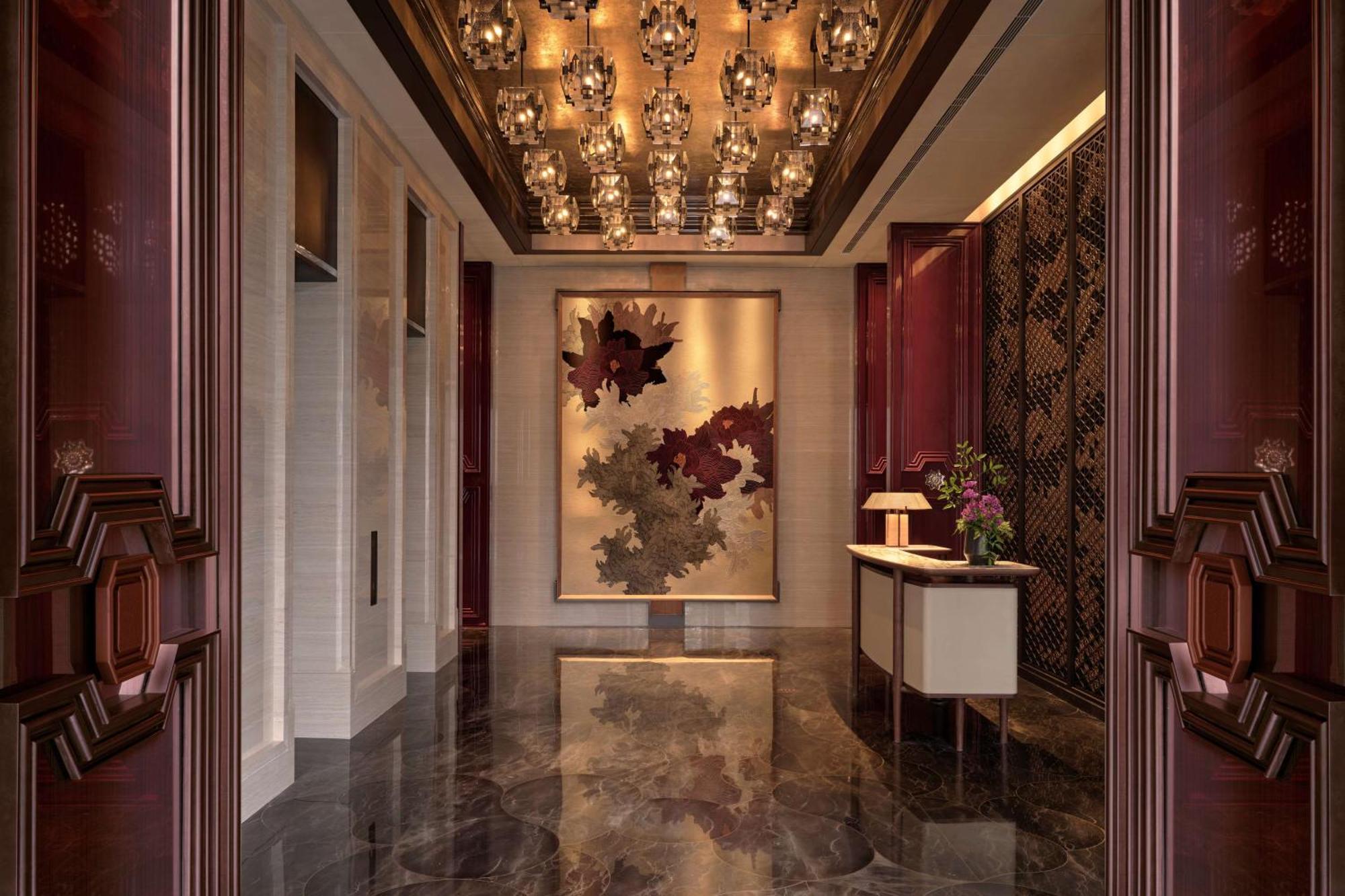 Conrad Shenzhen, The First Art Museum Hotel In Greater Bay Area With The Stunning Bay And Sunset View In The Hotel Terrace Extérieur photo